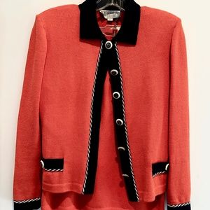 ST John Knit Cardigan with Skirt